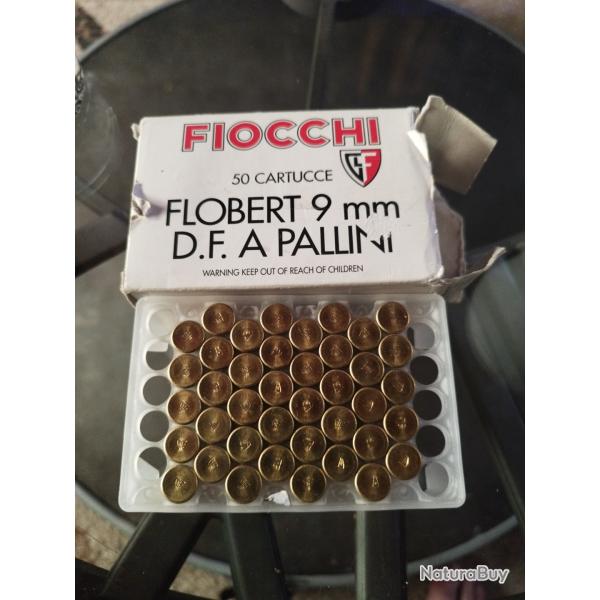 40 cartouches flobert 9mm