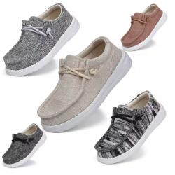 Mocassins d'été Toile ENFANTS Tendance du 26 au 38 Coloris au Choix