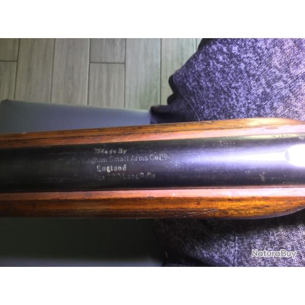 Carabine BSA 22lr admissible TAR