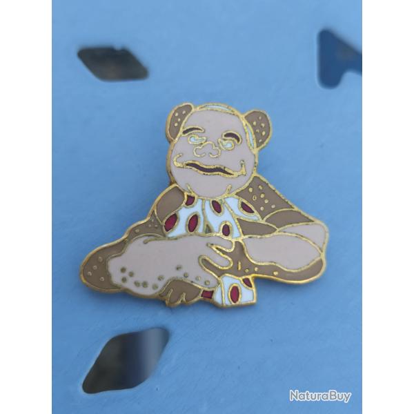 PINS BEBETTE SHOW RAYMOND BARRE L OURS FRONT BEBETTE SHOW TF1