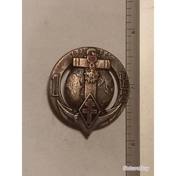 Insigne du 1er rgiment d'infanterie de Marine (1er RIMa)