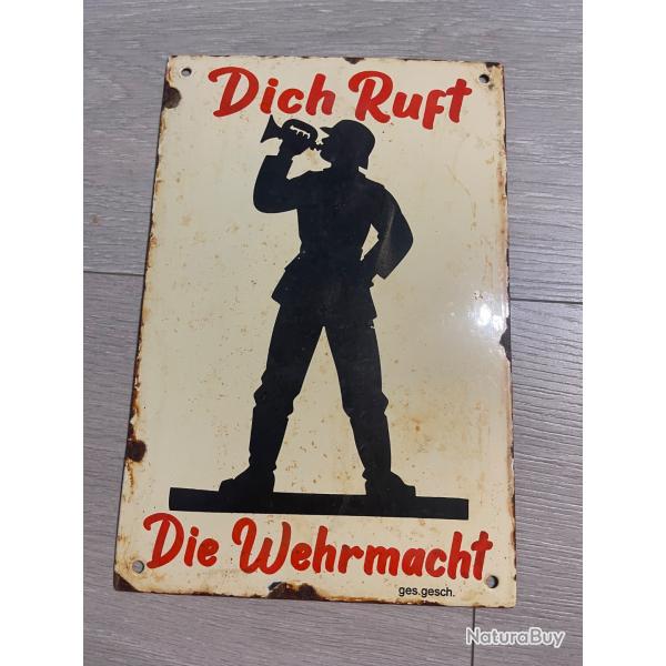 une plaque maille allemande ww2