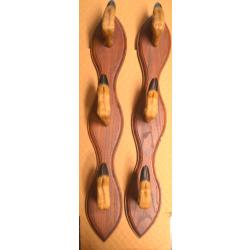 Beau râtelier patte de chevreuil 3 armes