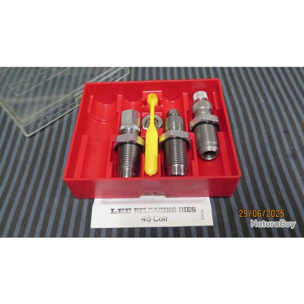 Outils de rechargement Lee Precision calibre 45 Colt