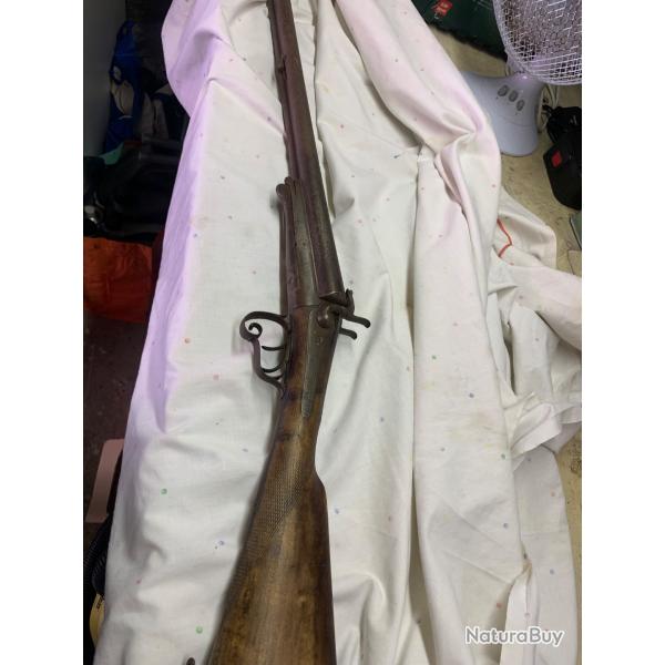 Fusil  broche Brun Latrige