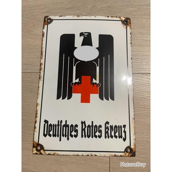 une plaque maille allemande DRK ww2