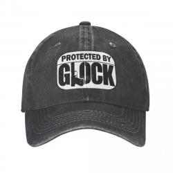 Casquette Protected by Glock - Noir / Unique