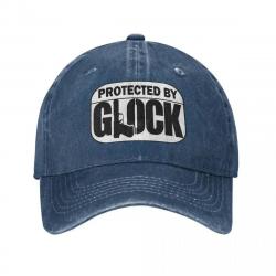 Casquette Protected by Glock - Navy / Unique