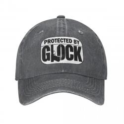Casquette Protected by Glock - Gris foncé / Unique