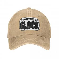 Casquette Protected by Glock - Kaki / Unique