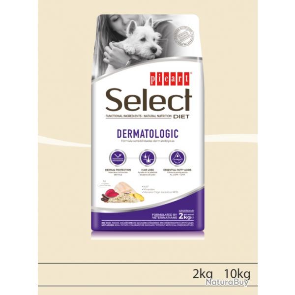 Croquette chien dermatologic 10Kg