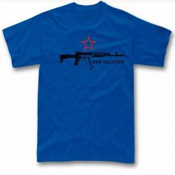 T-shirt Kalachnikov AK-12 Russie AK 47 - Bleu / XXL