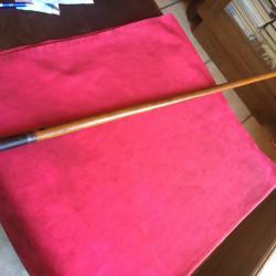 Véritable canne épée avec fourreau en bois, pas de prix de réserve