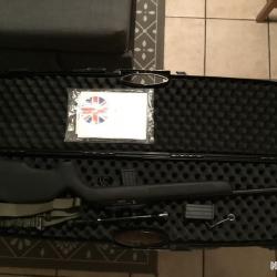 Carabine Marque Webley & Scott Modèle Xocet Steel Barrel   et de nombreux accessoires