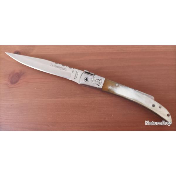 Couteau pliant Le Camarguais corne blonde