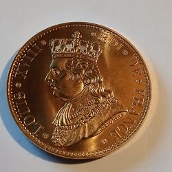 Médaille Louis XVIII 1817