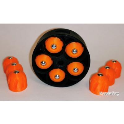Annonce billes paintball : IRONBOLT .68 ORANGE // UMAREX HDR HDS // LOT DE 100 SLUGS