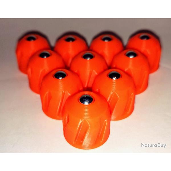 IRONBOLT .68 ORANGE // UMAREX HDR HDS // LOT DE 50 SLUGS