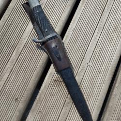 Baïonnette de parade allemande Jus ww2 fabricant rare Krebs Solingen