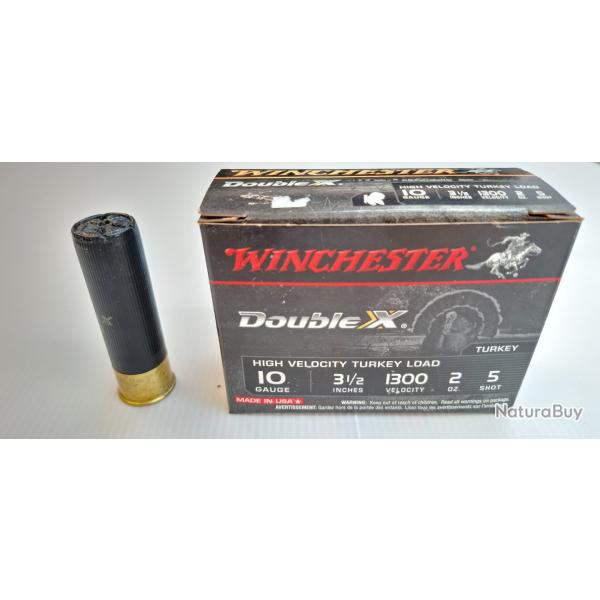 Cartouches cal 10 winchester Double X N5