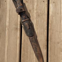 Baïonnette allemande WW2 98k Mauser au même numéro horster 40
