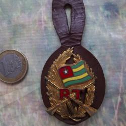 insigne militaire forces armées du Togo -Afrique de l'Ouest Drago