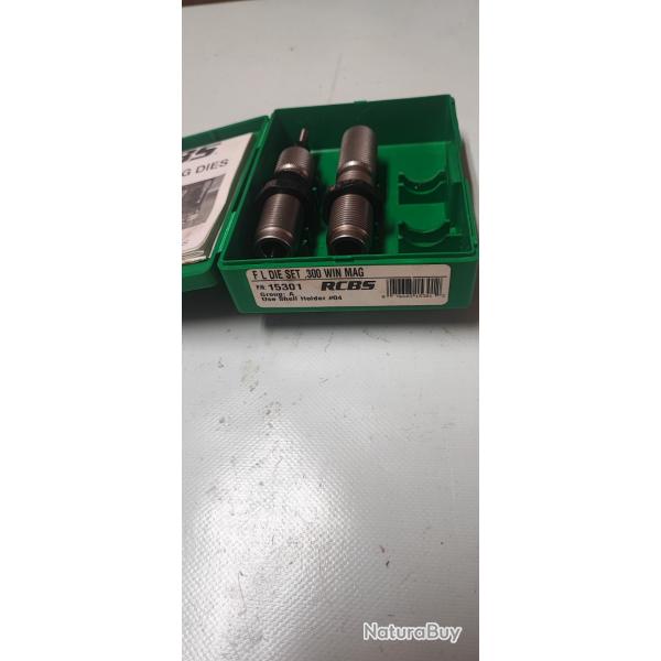 Jeux d'outils rechargement 300 Winchester Magnum