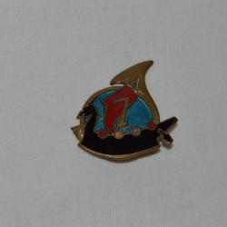INSIGNE 7° REGIMENT CHASSEURS A CHEVAL-ARTHUS BERTRAND PARIS DEPOSE-FRANCE 1940