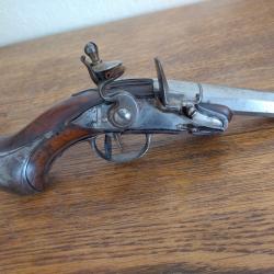 Pistolet de carosse à silex de calibre 10 mm