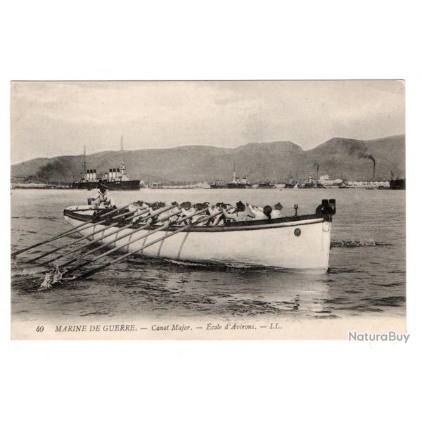 CPA - Marine de Guerre - Canot Major - cole d'Avirons - N3343