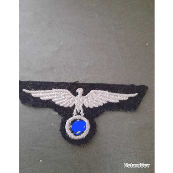 Militaria insigne allemand WW2 Bahnschutz ou XX-VT.