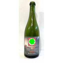 Ancienne Bouteille de Vin vide époque ww2 avec repro étiquette Allemande