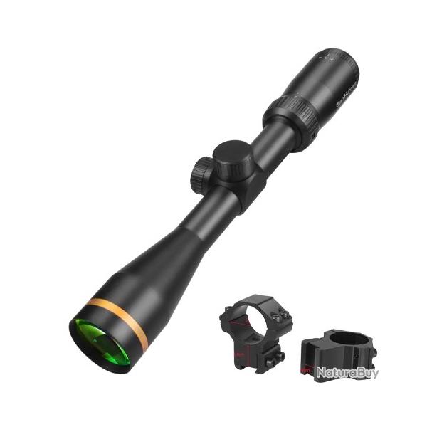 Lunette de chasse WestHunter HD-C 3-9x40 Viseur optique Mil Dot champ de vision large rglages MOA