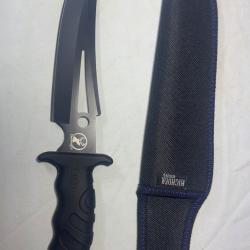 Couteau de chasse/tactique neuf DeHong + étui Highder Knives