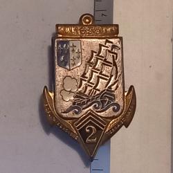Insigne du 2ème régiment d'infanterie de Marine (2ème RIMa)