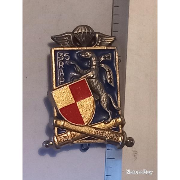 Insigne du 35me rgiment d'artillerie parachutiste (35me RAP)