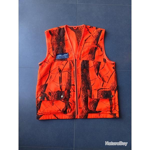Gilet de chasse camo blaze taille 54