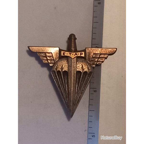 Insigne de l'cole des troupes aroportes (ETAP)