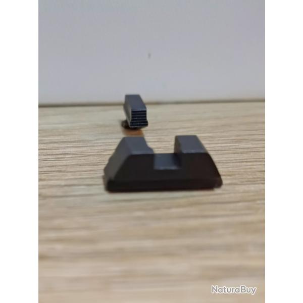 Hausse et guidon AMERIGLO pour glock