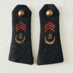FR429831a Paire épaulette cadre 2°rgt zouaves