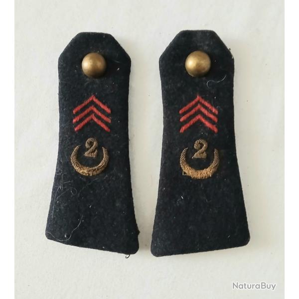 FR429831a Paire paulette cadre 2rgt zouaves