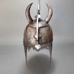 Casque d'armure - kulah khud - indo-persan - 1800-1850 - TBE