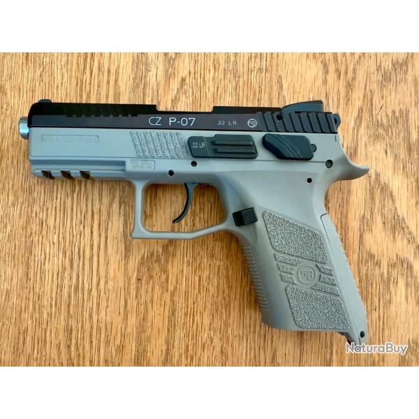 CZ P-07 Kadet 22LR (- de 600 coups)