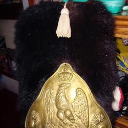 Reproduction ancienne de bonnet à poil de grognard