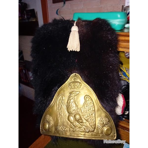 Reproduction ancienne de bonnet  poil de grognard