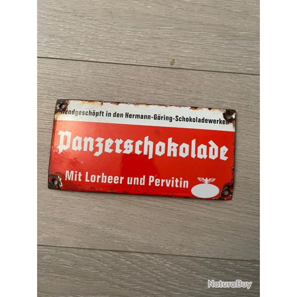 plaque maille allemande fabrique de chocolat ww2