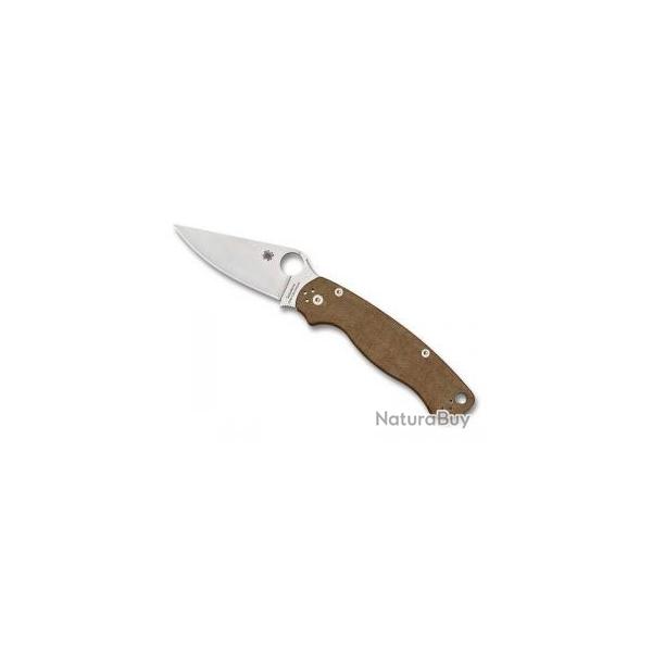Couteau Spyderco PARA MILITARY 2 lame acier CPM-CRU-WEAR avec mcanisme  compression lock 