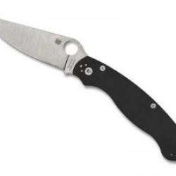 Couteau Spyderco MILITARY 2 lame acier CPM-S30V avec mécanisme « compression lock »,