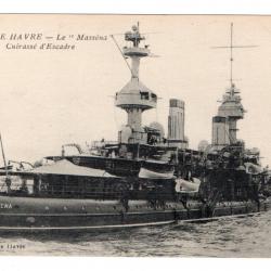 CPA- Marine LE HAVRE - Le " Massens Cuirasse  d'Escadre N°3324