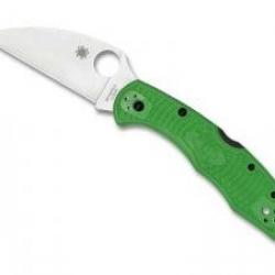 Couteau Spyderco SALT 2 lame Wharncliffe acier LC200N à cran